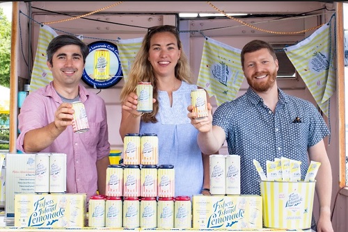Boozy Lemonade Stand Opening<br>on Governors Island